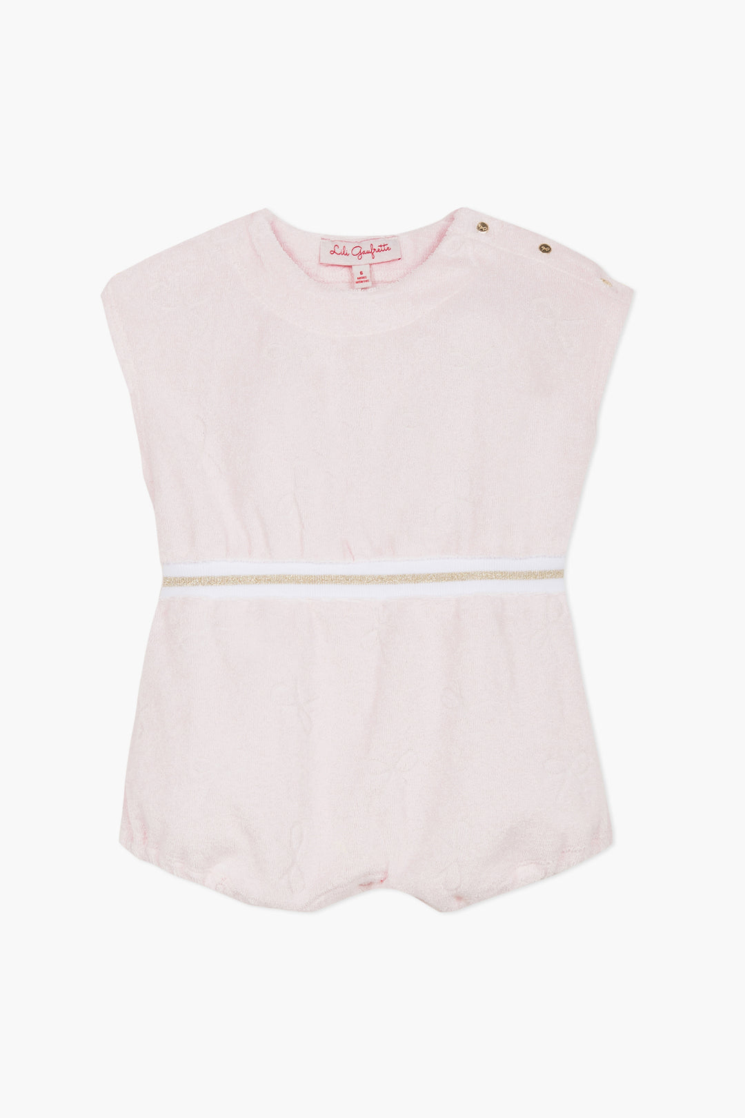Lili Gaufrette Terry Cloth Baby Romper