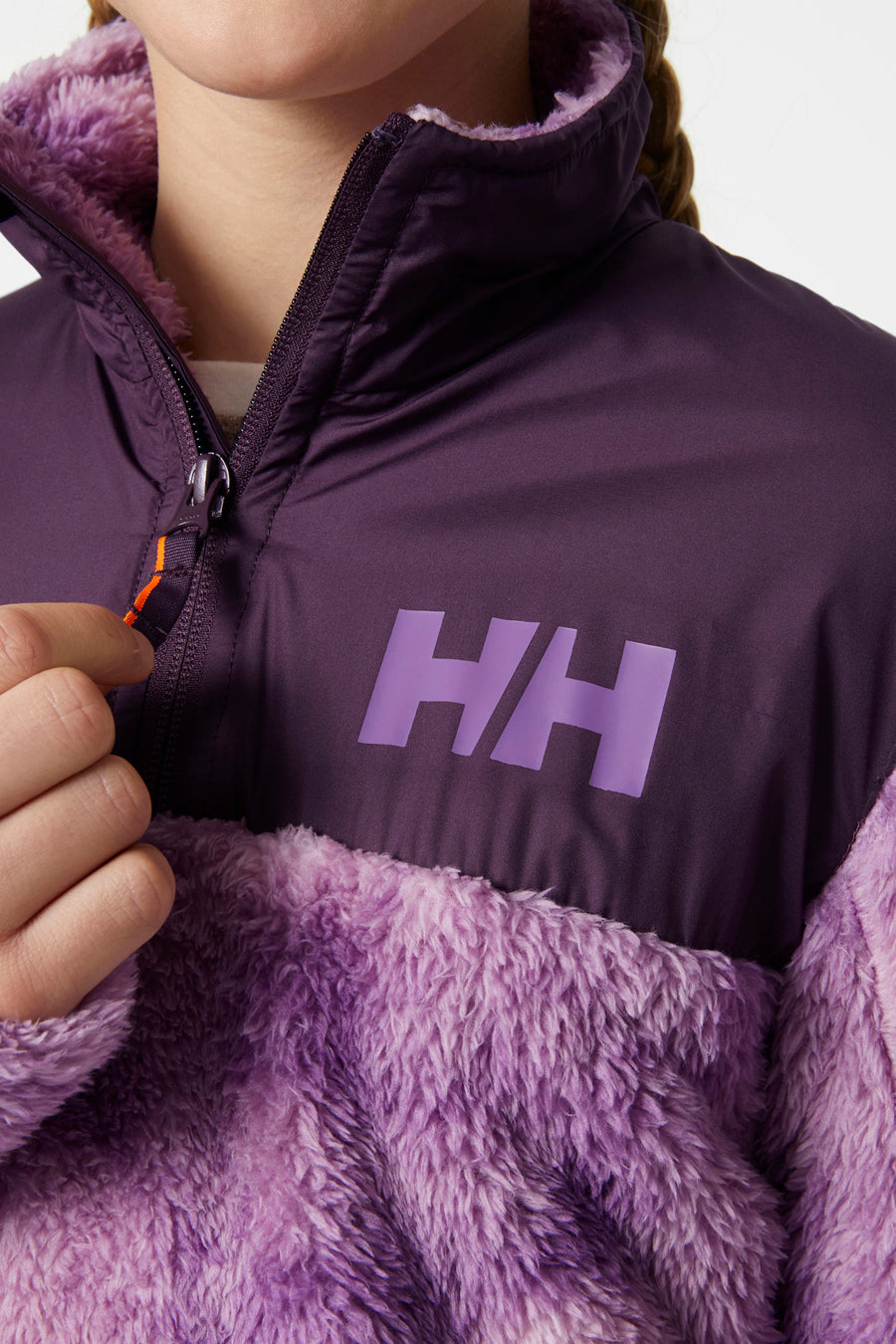 Helly Hansen Kids Champ 1/2 Zip Fleece Midlayer Jacket - Lightweight Sweater For Outdoor Play