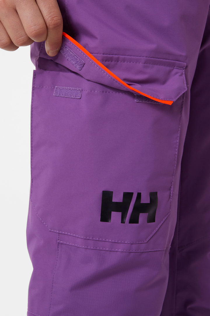 Kids Snowpants Helly Hansen Summit Crushed Grape pockert