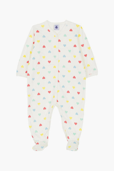 Petit Bateau Heart Footie