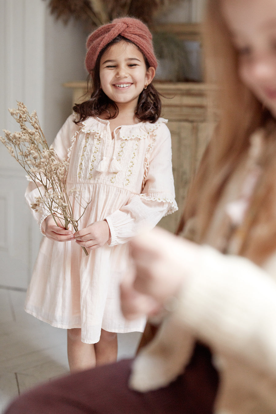 Girls Dress Louise Misha Bambina – Mini Ruby
