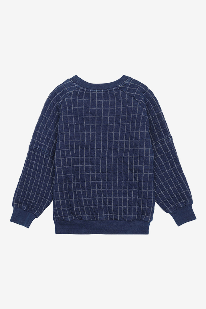 Soft Gallery Beau Sweatshirt - Navy Quilt
