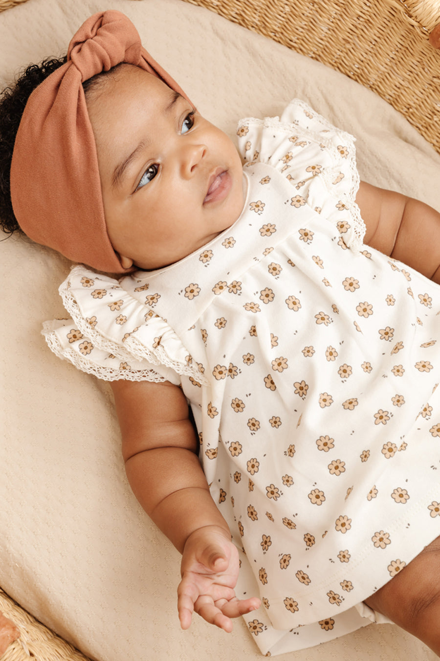 Baby Model Dress Quincy Mae Daisy Confetti Set