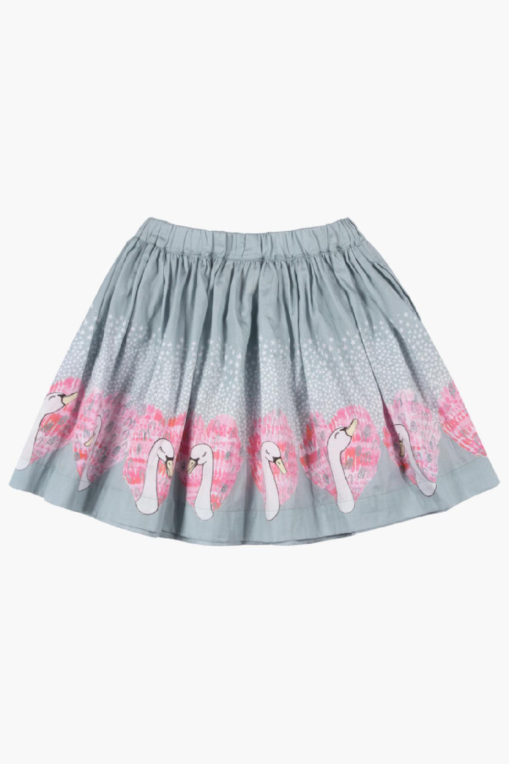 Paper Wings Heart Swans Skirt