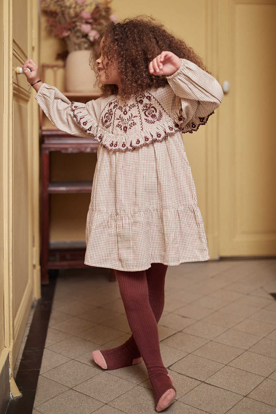 Girls Dress Louise Misha Melody – Mini Ruby