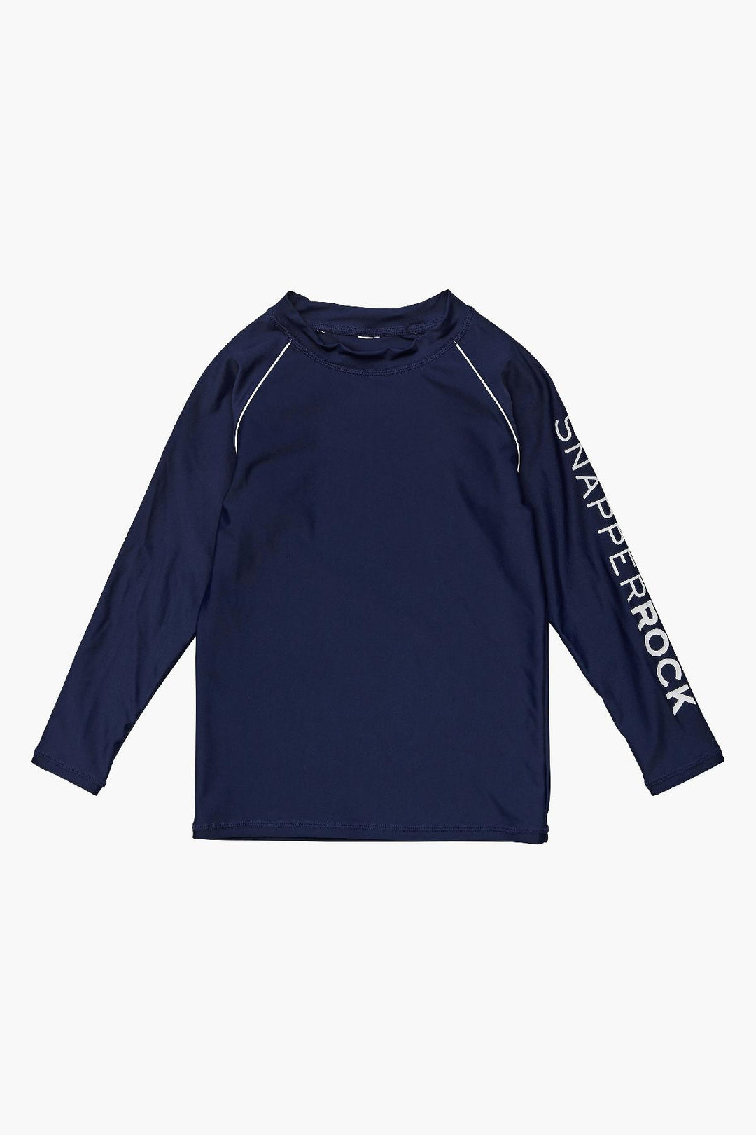 Snapper Rock Navy Sustainable Long Sleeve Rash Top 6