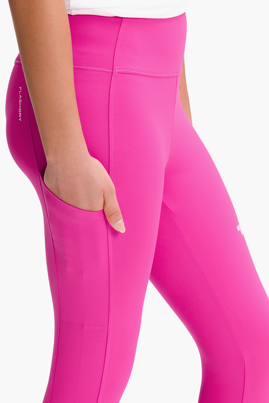 North Face Never Stop Girls Legging - Pink side