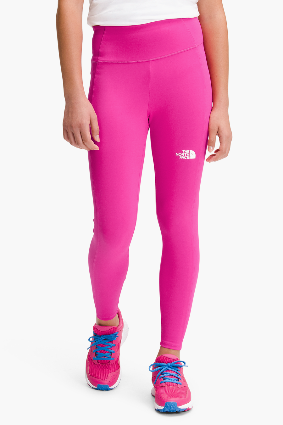 North Face Never Stop Girls Legging - Pink close