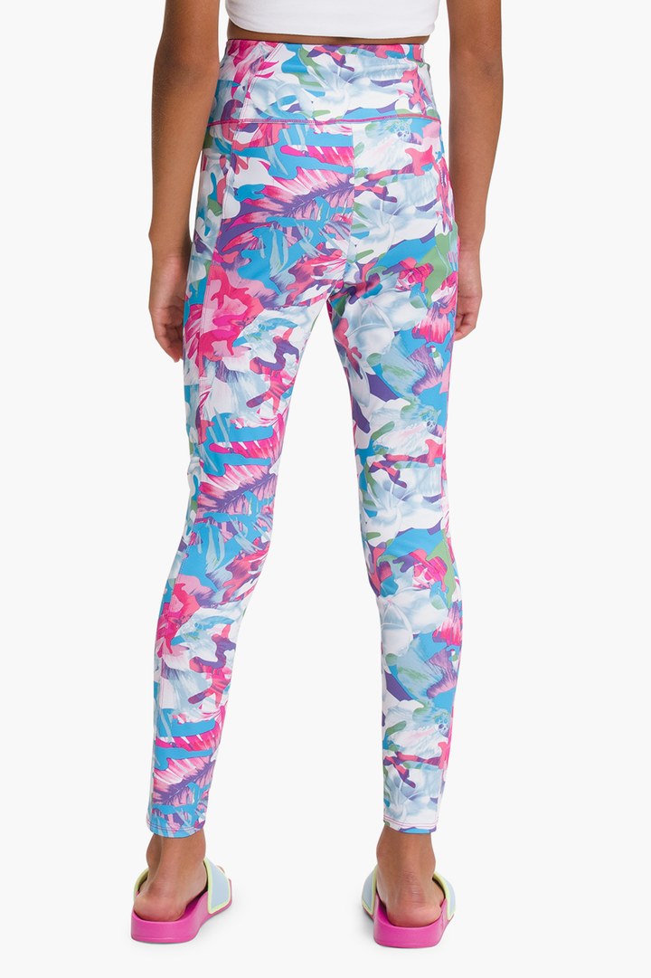 North Face Never Stop Girls Legging - Pink Camo