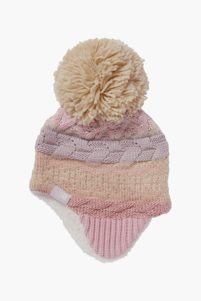 Baby Hat North Face Fair Isle Cameo Pink