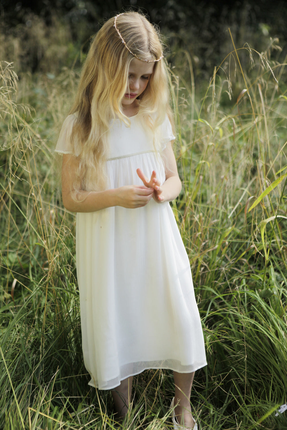 Flower Girl Dress Wild & Gorgeous Emma Cream