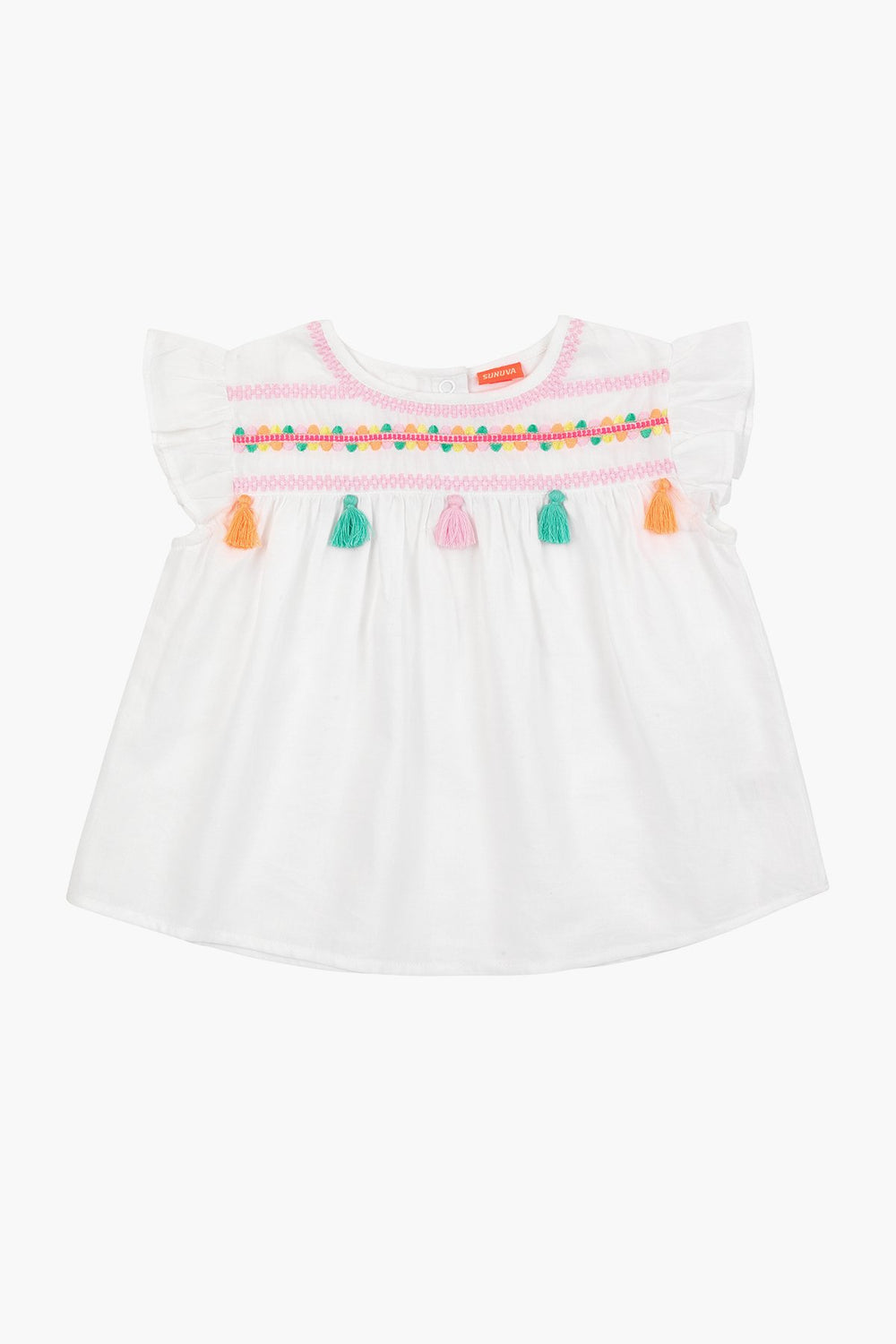 Sunuva Embroidered Baby Girls Set