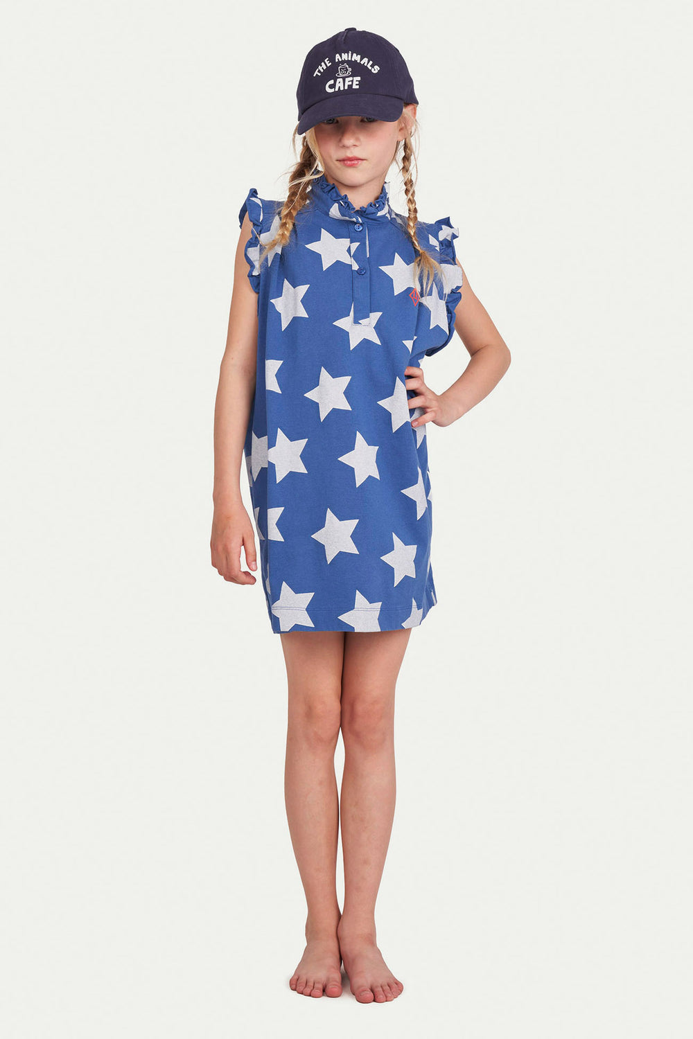 即納】Turquoise Mouse Kids Dress｜the animals observatory ジ