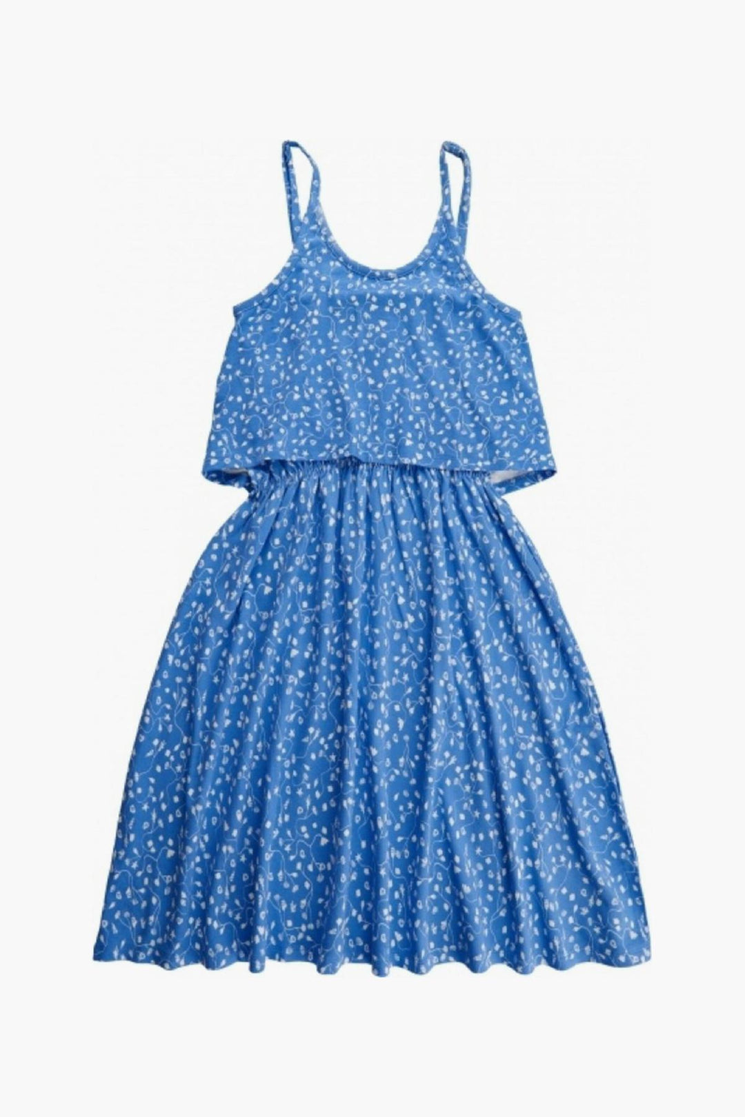 Girls Soft Gallery Marisol Flowershell Dress (Size 8 Left) 8 / Jet Stream at Mini Ruby Contemporary Childrenswear