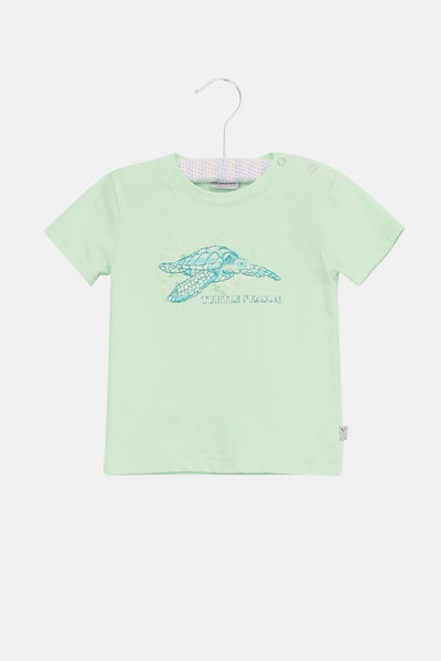 Wheat Baby Boy Turtle T-Shirt