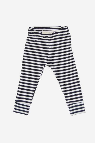 Go Gently Baby Navy Stripe Pencil Girls Pants