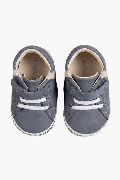 Robeez Adam Baby Boys Shoes - Grey