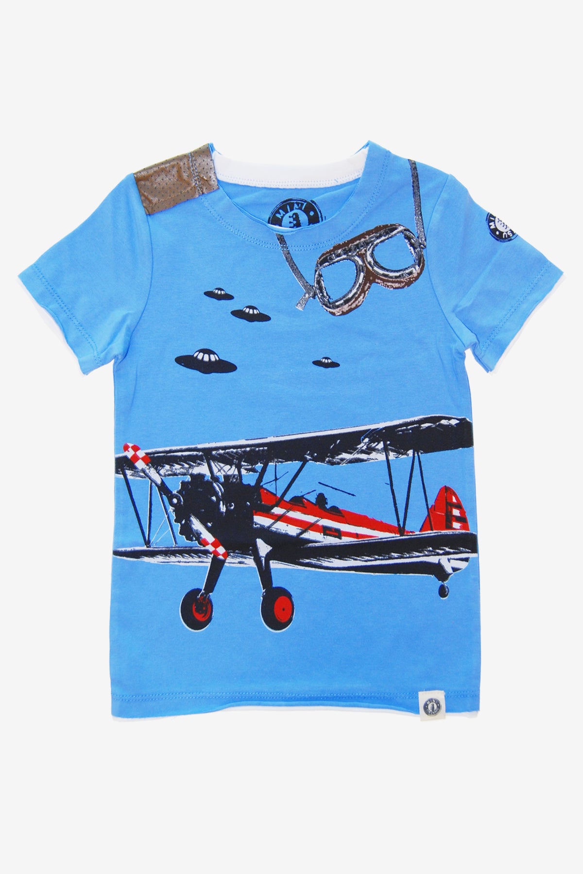 Mini Shatsu Vintage Airplane Boys T-Shirt (Size 8 left) – Mini Ruby