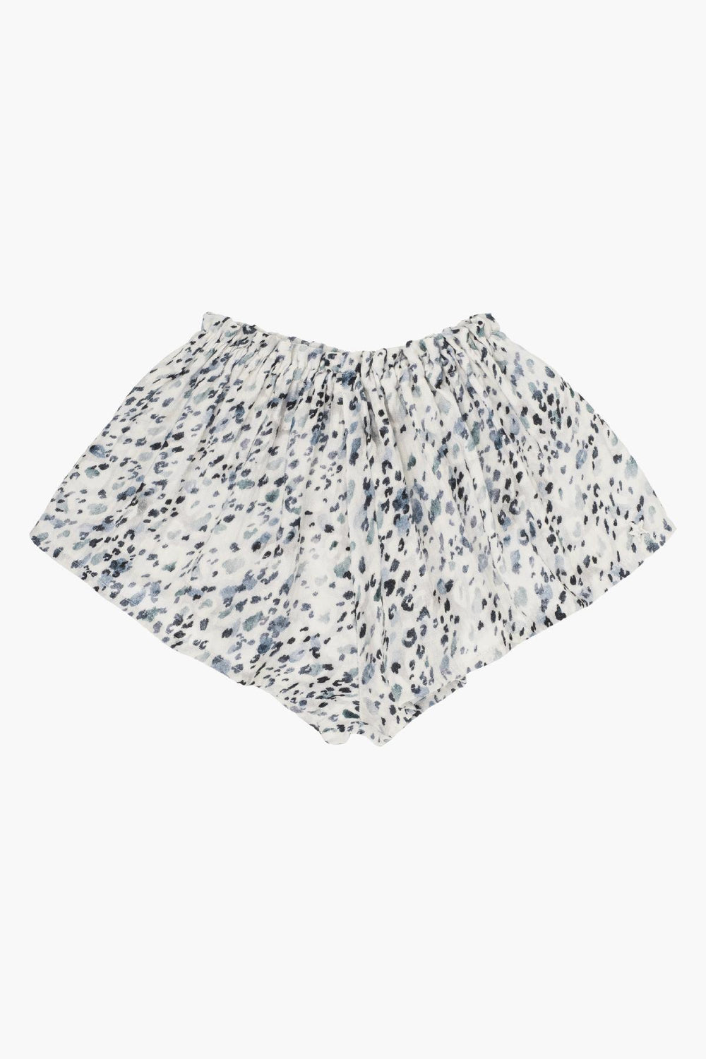 Girls Shorts Tocoto Vintage Animal Print Blue