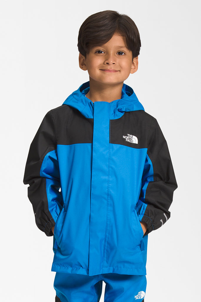 Boys Jacket North Face Antora Super Sonic Blue Mini Ruby