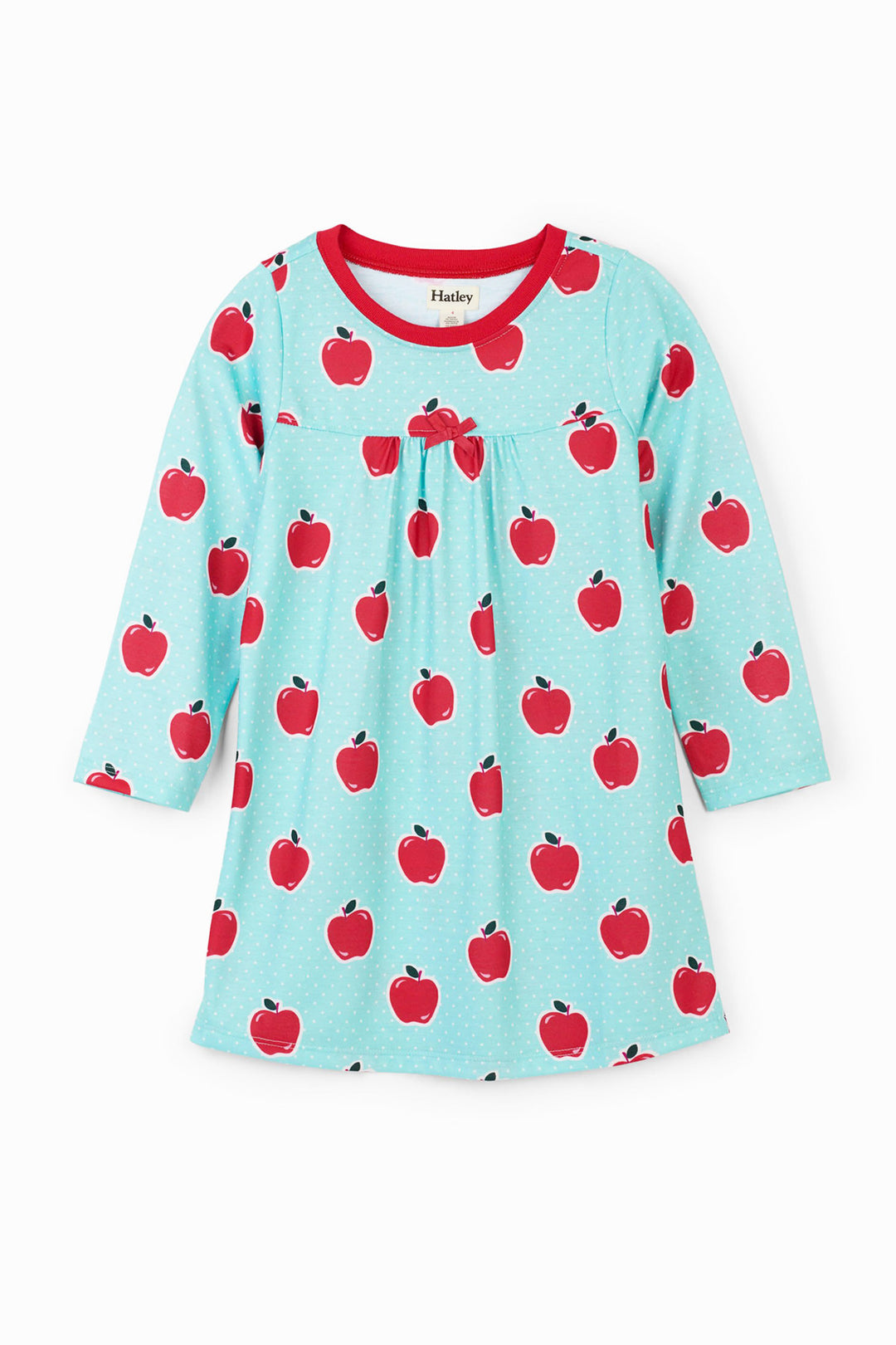 mini boden apple dress Hatley Apples And Dots Girls Nightgown – Mini Ruby