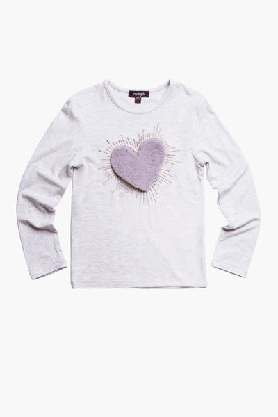 Girls Shirt Imoga Ariana - Heart Melange