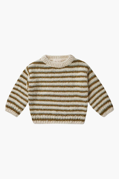 Kids Sweater Rylee + Cru Aspen Chartreuse