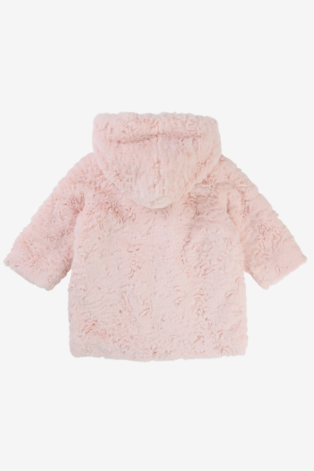 Billieblush Hooded Faux Fur Coat