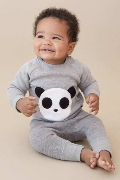 Huxbaby Baby Panda 2-Piece Set