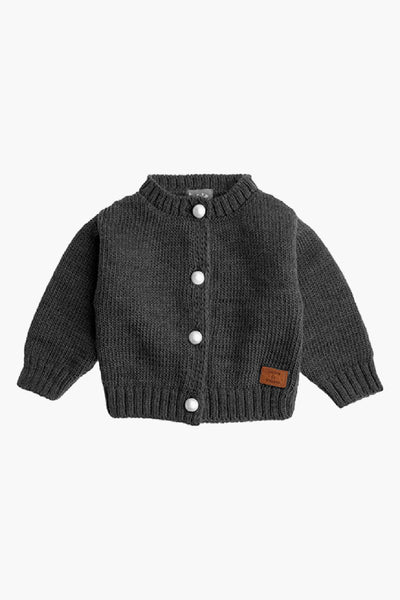 Tocoto Vintage Baby Sweater - Dark Grey