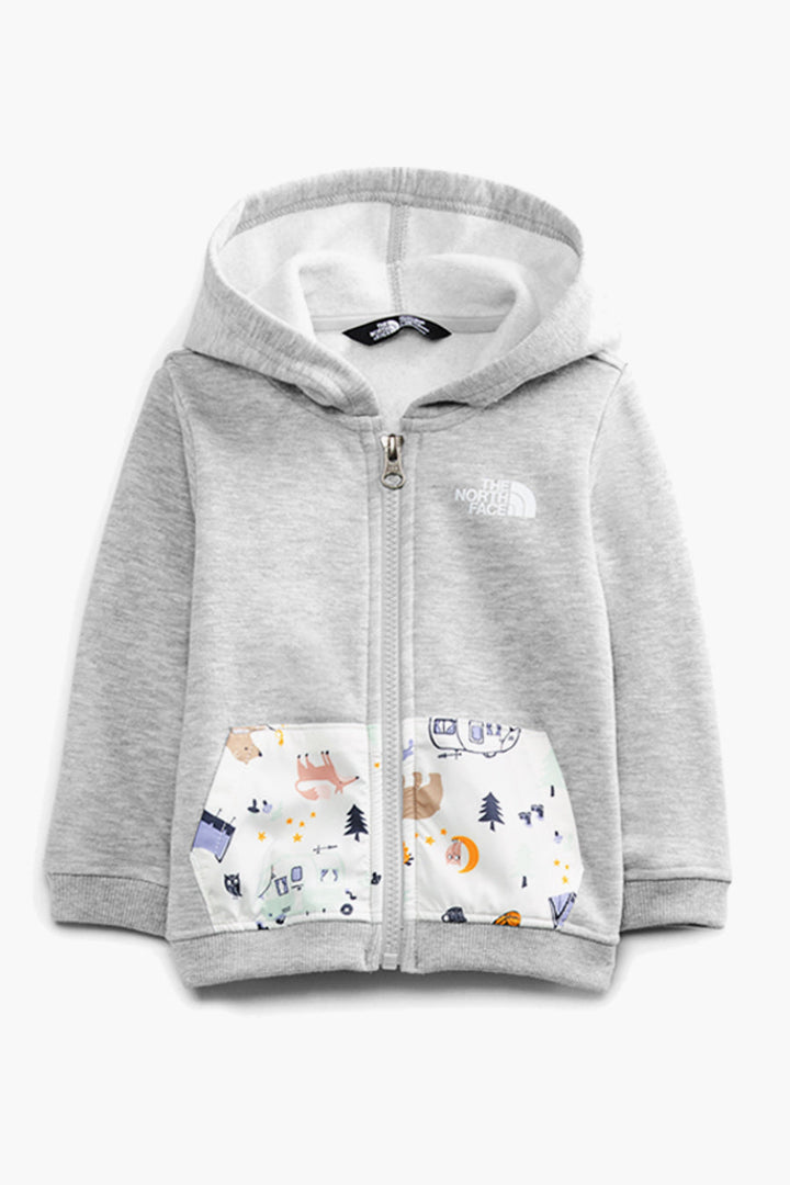 The North Face Camp Fleece Baby Set - Light Grey Heather Top