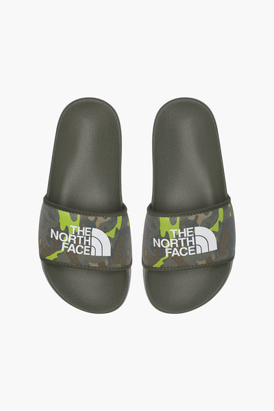 Boys Shoes The North Face Base Camp Slides - Taupe Green