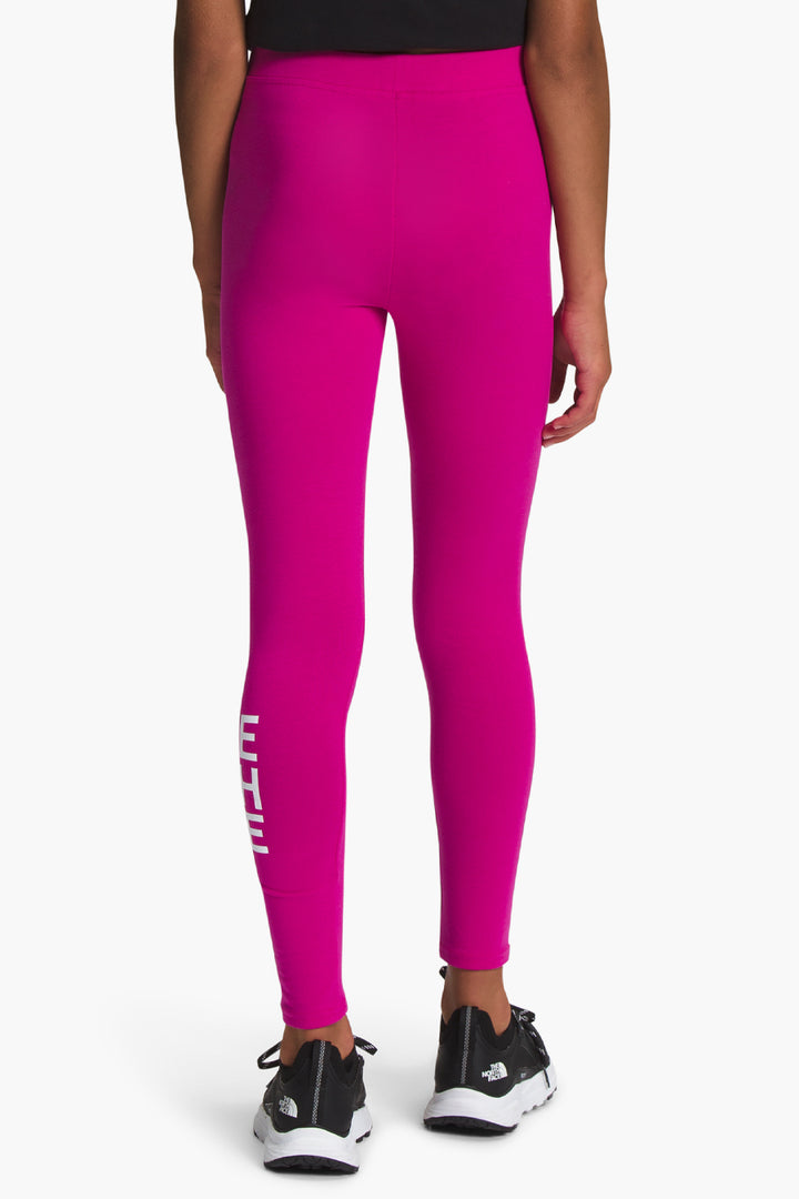 Girls Legging North Face Basic Leggings Fuchsia Pink