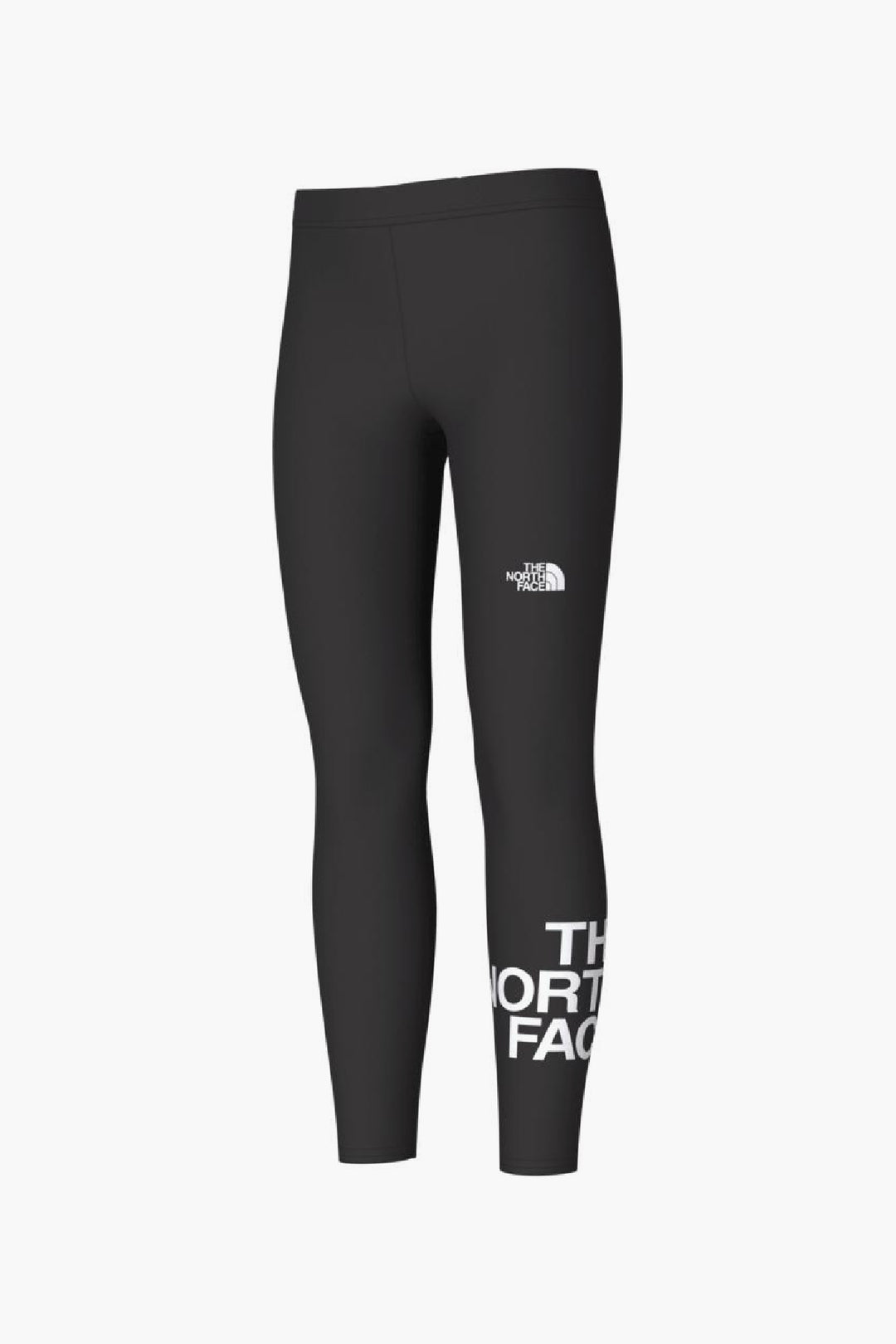The North Face Girls Cotton Logo Leggings Small Black