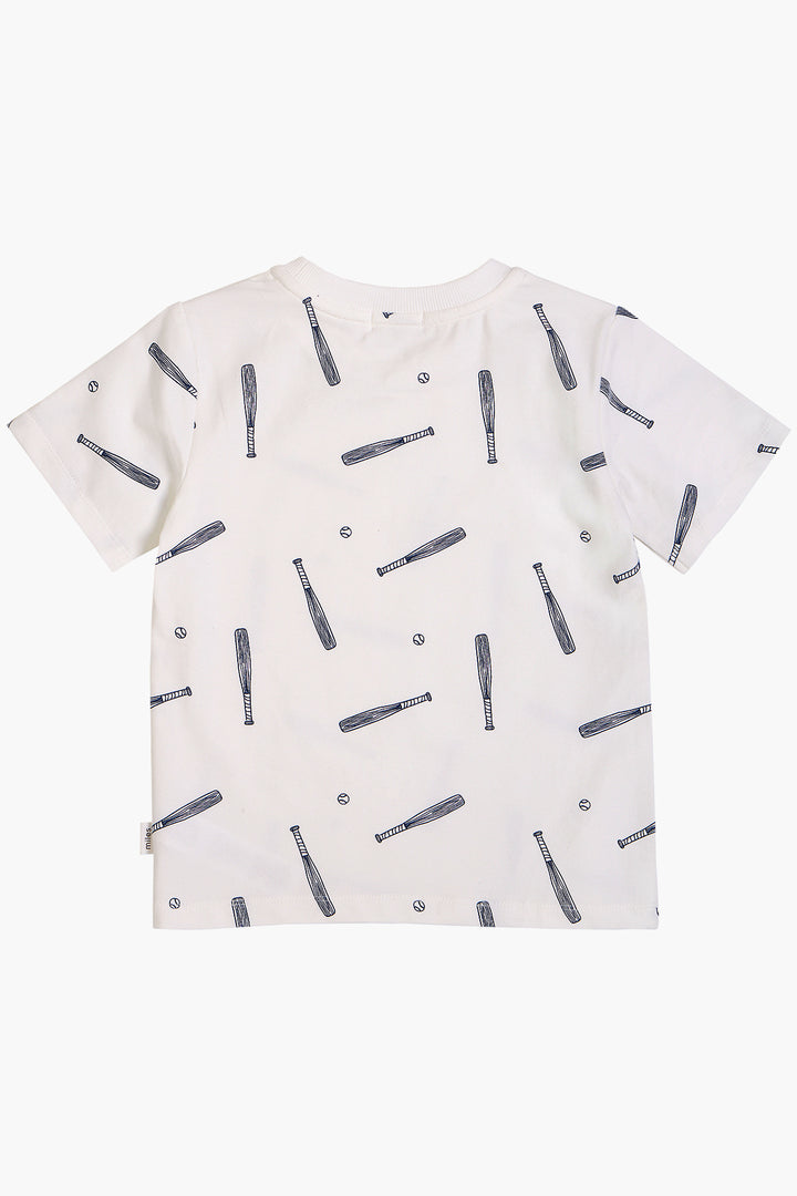 Miles Baby Batter Baby Boy T-Shirt