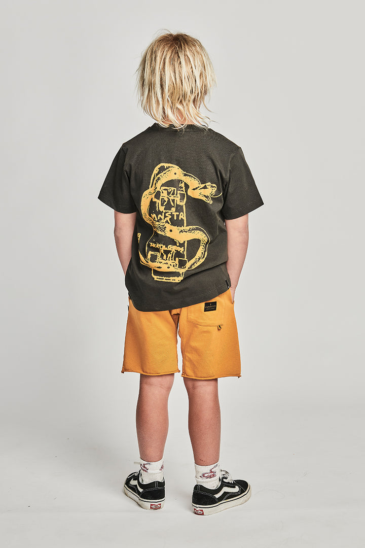 Boys Shorts Munster Kids Best Mates Washed Dijon