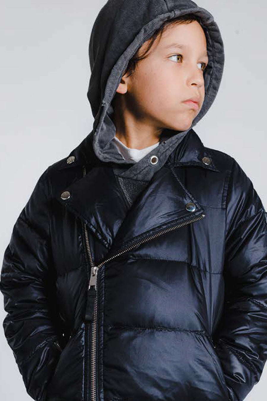 Boys and Girls Jacket Nununu Biker 