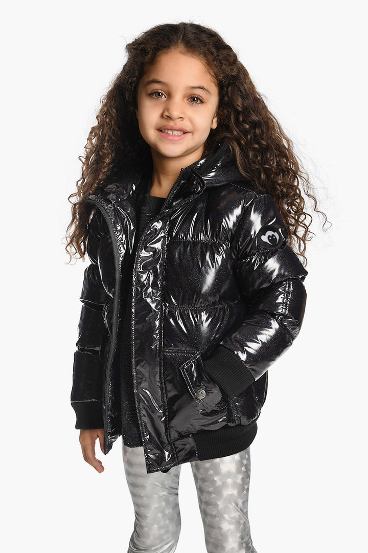 Appaman sparkle black coat sales