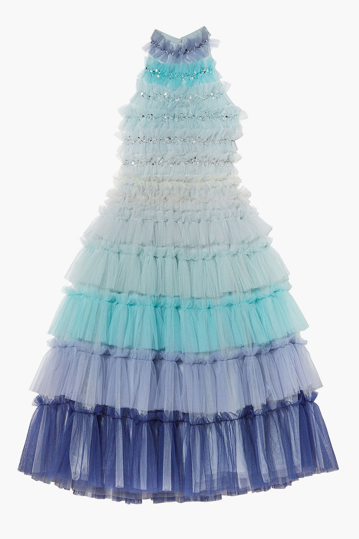 Girls Special Occasion - Permanent Tutu Du Monde Blue Jean