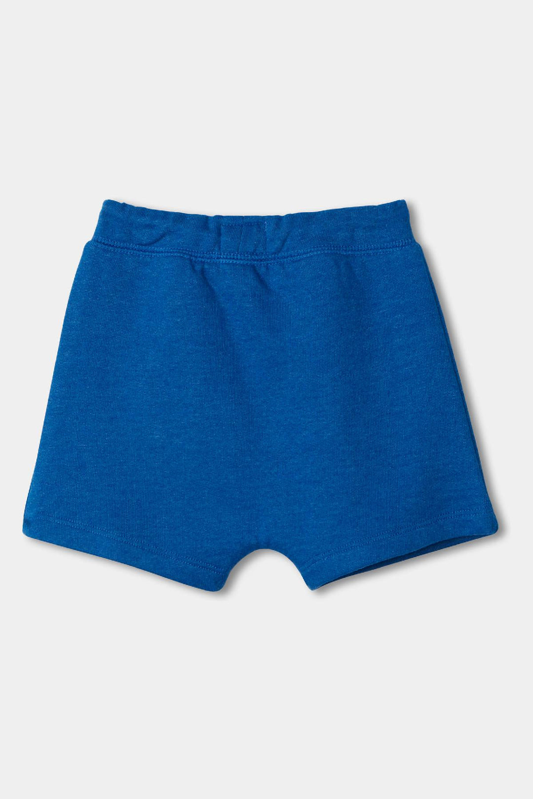 Hatley Blue Melange Baby Kanga Pocket Shorts