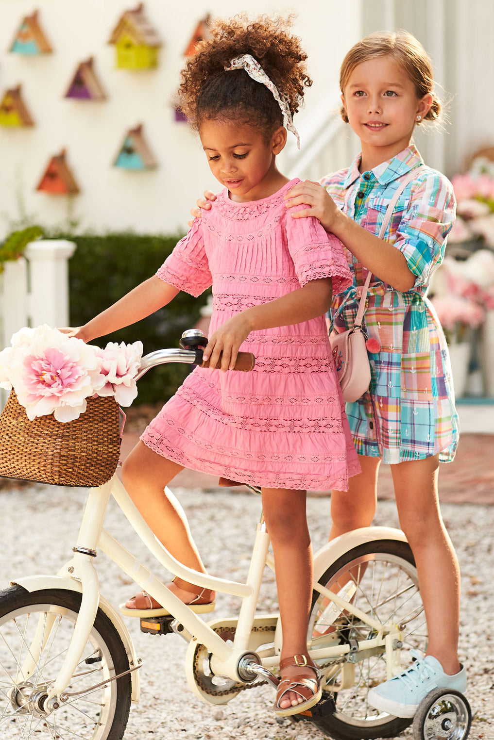 Hatley Boho Lace Girls Dress