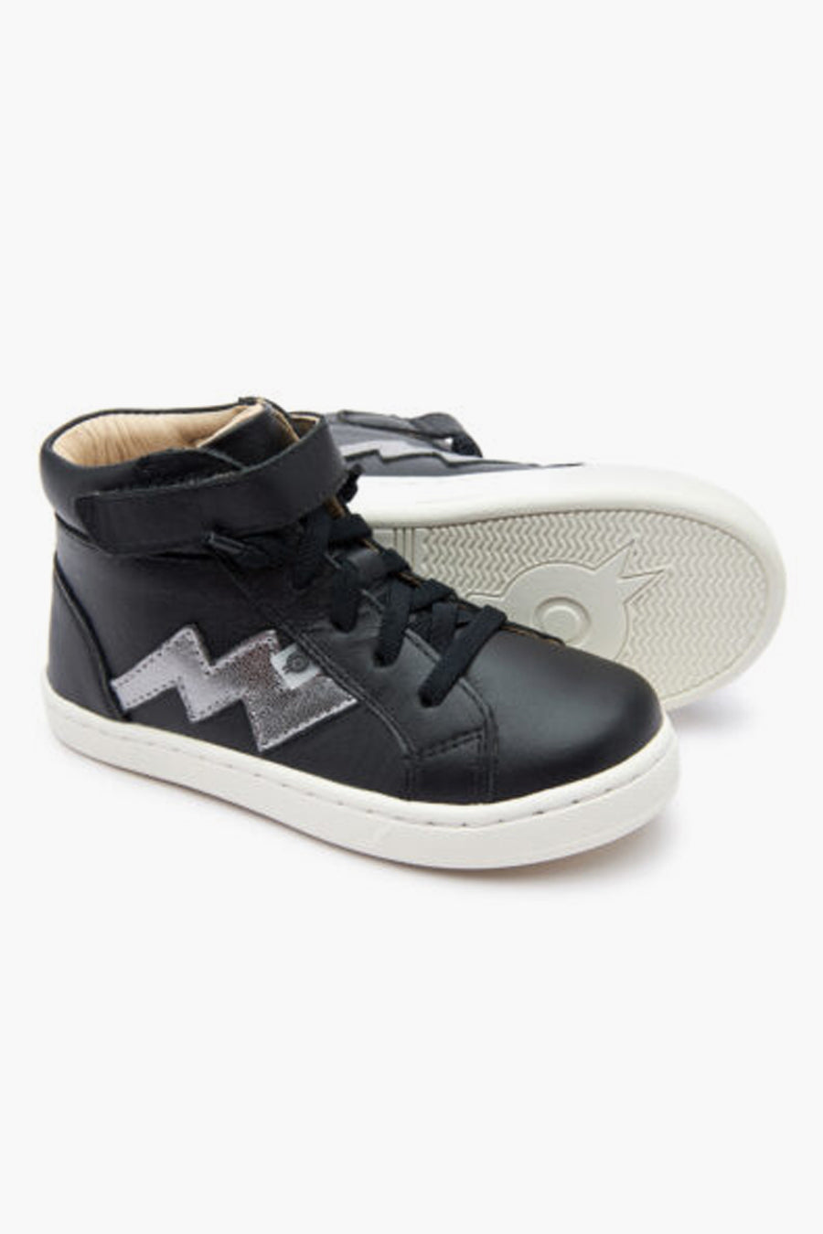Boys and Girls Shoes Old Soles Bolted - Black 