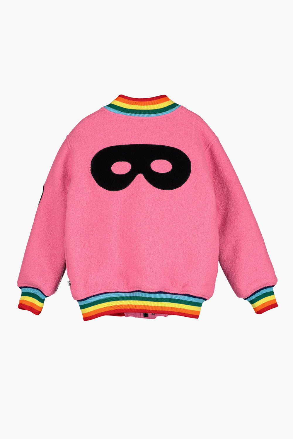 Beau Loves Bomber Wool Coat - Pink