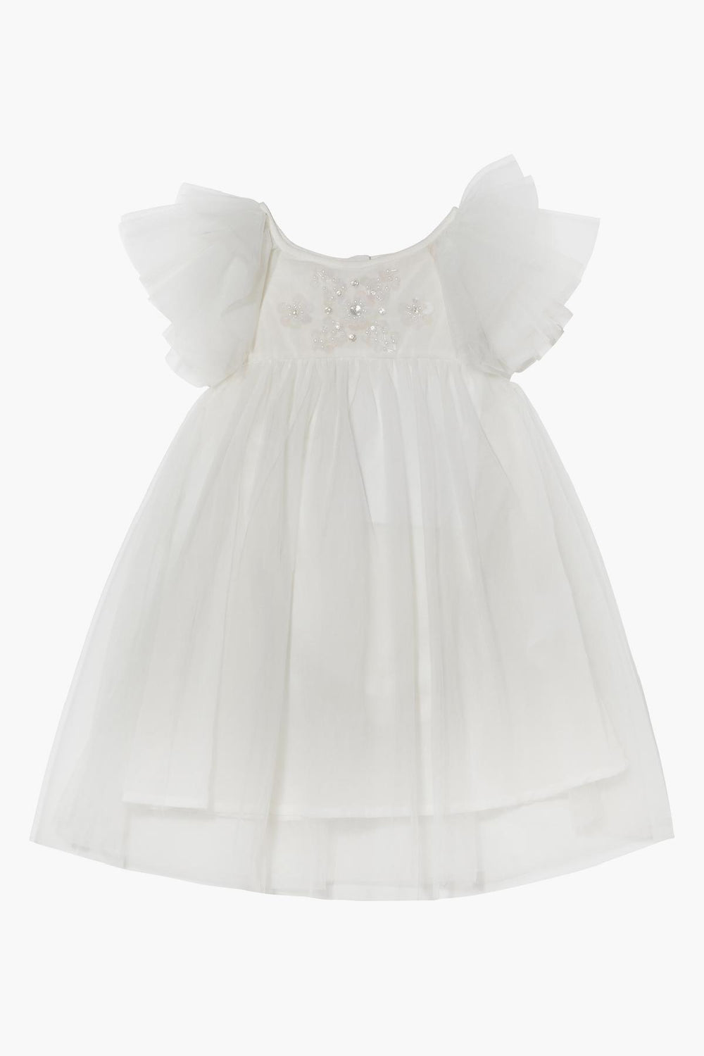 Baby  Flower Girls Dress Tutu Du Monde Bon VivantMilk zoom