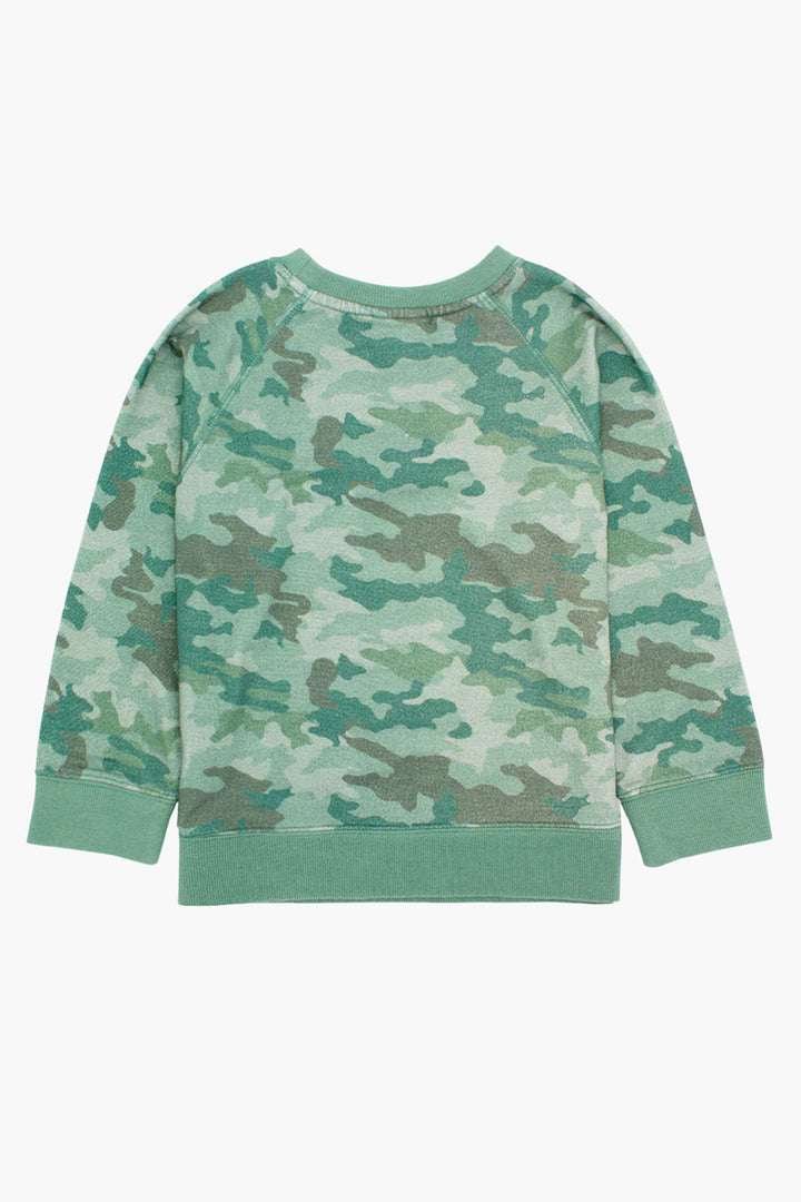 Feather 4 Arrow Bonfire Kids Sweatshirt - Camo