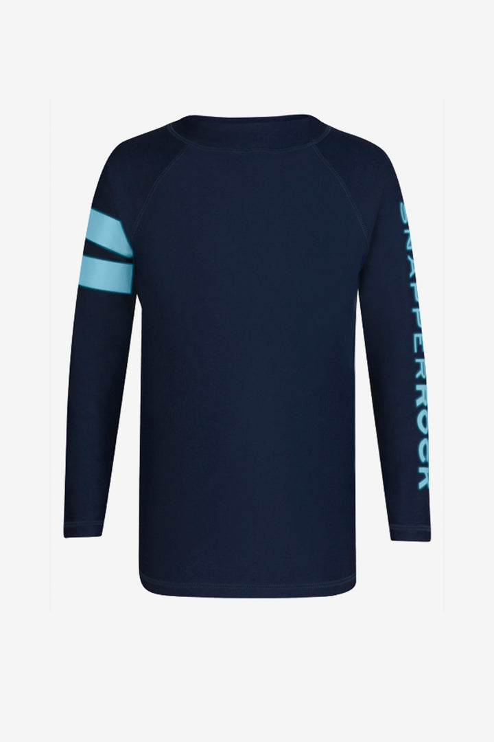 Navy Long-Sleeve Rash Guard