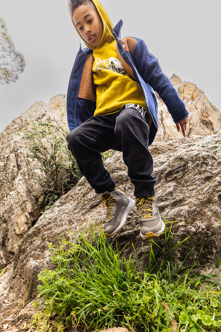 Boys Sweatpants North Face Camp TNF Black