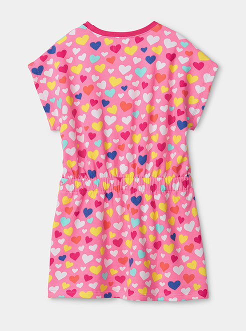 Girls Dress Hatley Bubble Hearts 