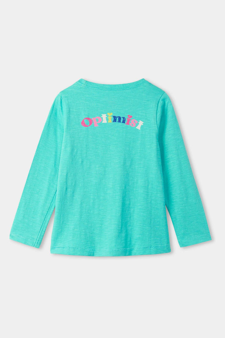 Girls Shirt Hatley Butterfly Optimist Long Sleeve 