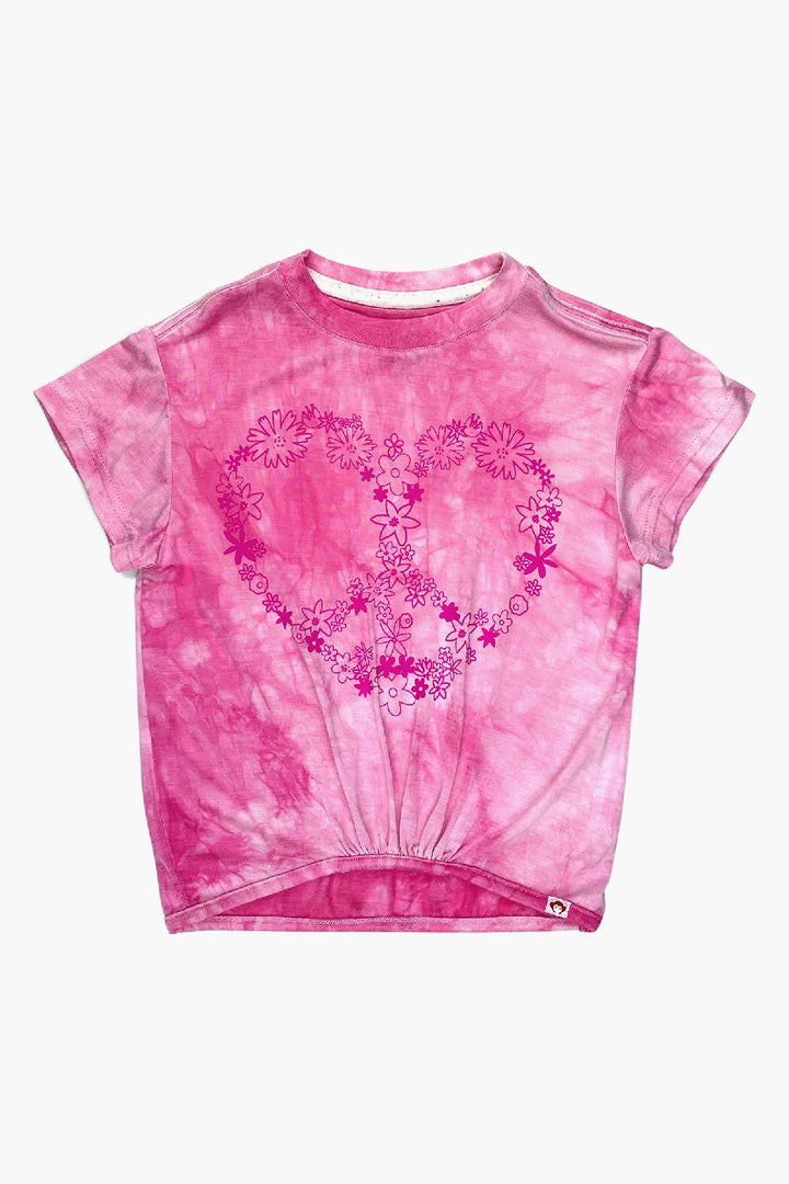 Girls Shirt Appaman Callaway - Pink Tie Dye zoom